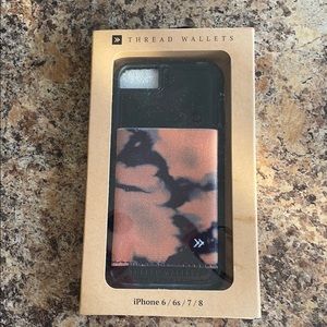 Thread wallet phone case